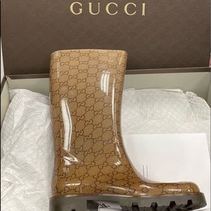 Gucci rain boots